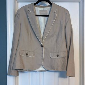 Banana Republic khaki blazer